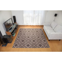 サンコー　バリアフリータイルマット　グラデーション36枚組　ブラウン　1セット（2柄で36枚入）　（直送品）