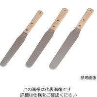 清水アキラ 軟膏ヘラ(ステンレス製) 35×200mm 8インチ 1本 6-528-07 1セット(10本)