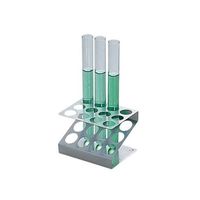 アズワン 試験管立台Z型 16mmφ×12本 SUS304 2カタ 1セット(5個) 6-309-02（直送品）