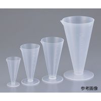 Kartell 液量計(円錐型) 100mL 422 1セット(5個) 1-9964-01（直送品）