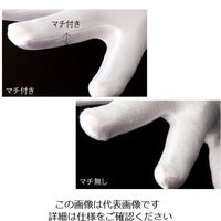 アズワン アズピュア 綿スムス手袋 M 12双入 マチナシ 1セット(60双:12双×5箱) 1-547-03（直送品）