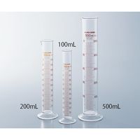 アズワン メスシリンダー 50mL 1-8561-05 1セット(5個)（直送品）