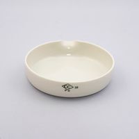ニッカトー 蒸発ざら(平底)φ90mm 90mL CW-No.2B 1セット(5枚) 5-4045-03（直送品）