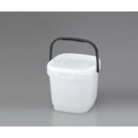 伸和 密閉バケツ・ミニ(角) 5L 2-8640-02 1セット(5個)