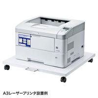 サンワサプライ プリンタスタンド/台/ラック（幅600×奥行645×高さ78mm） LPS-T101N 1台（直送品）