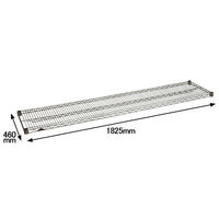 ルミナス ポール径25mm 基本パーツ 棚板 幅1825×奥行460mm SR1845（直送品）