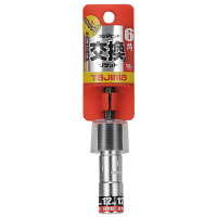タジマ　ビット交換ソケット　12mm　6角　BS12-6K　1箱（6本入）　TJMデザイン　（直送品）