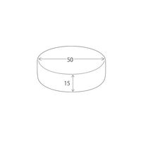 宮武製作所 リビング座布団・丸 レッド　（直送品）