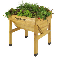 タカショー　ベジトラグ　プランター ミニサイズ　幅750mm　ブラウン　（直送品）