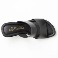 山一 厚底ウエッジミュール2ベルト 24.0~24.5c YI601 1足　ナースサンダル（直送品）