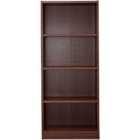 アイリスオーヤマ オープン本棚 スペースフィットラック 幅500×奥行290×高さ1200mm ウォールナット SFR1250 カラーボックス 1台（直送品）