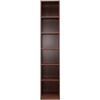 アイリスオーヤマ スペースフィットラック 幅350×奥行290×高さ1800mm ウォールナット S-SFR1835 カラーボックス 1台（直送品）