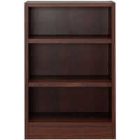 アイリスオーヤマ オープン本棚 スペースフィットラック 幅400×奥行290×高さ600mm ウォールナット S-SFR6040 カラーボックス 1台（直送品）