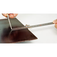 シンワ測定 直尺150mmストッパー付 76751 1本