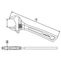 ロブテックス UM24XD ハイブリッド モンキレンチXD 1本