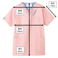 フォーク スクラブ ローズクォーツ S 7042SC-3-S 1枚　スクラブ（直送品）