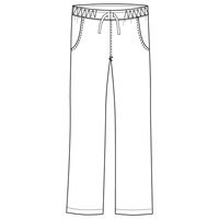 フォーク メンズストレートパンツ Dネイビー LL 5018SC-17 1枚　スクラブ