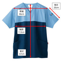 フォーク スクラブ ブルーストレーキ×シールズ M 7040SC-2 1枚　スクラブ