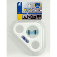シンワ測定　ハンディレベル　REVO　シングル　ホワイト　76424　1セット（10本）　（直送品）