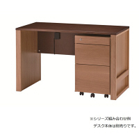 イトーキ　トレフ　ノーマルワゴン　3段　ナラハギ材　ハーモニー　幅422×奥行496×高さ680mm　YTF-WW-PN　1台（直送品）