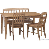 Yoshikei （吉桂）　ナチュラルダイニングテーブル　ナチュラル　幅1040×奥行531×高さ819mm　1台　（直送品）