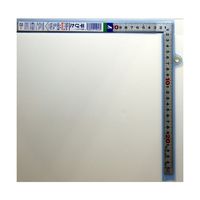 シンワ測定 曲尺平ぴた シルバー 50cm 裏面角目 JIS 10016 1セット(1本×5)