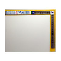 シンワ測定 曲尺小型 溝付 ステン30×15cm 裏面角目 12017 1セット(1本×10)