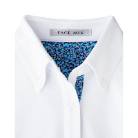 ボンマックス メンズ吸水速乾ポロシャツ（花柄A） ターコイズ 3L FB5024M（直送品）