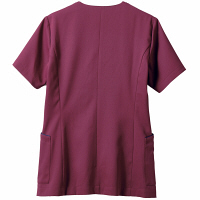 住商モンブラン レディスジャケット ワイン/ネイビー L 73-2076 1枚　スクラブ（直送品）