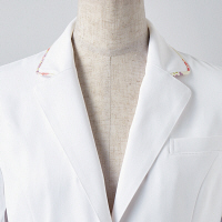 住商モンブラン レディスドクターコート ホワイト S LW102-13 1枚　白衣　ドクターコート（直送品）