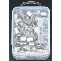 エスコ 5.5 ー5.0 [丸形]裸圧着端子(200個) EA538MA-70 1セット(400個:200個×2パック)（直送品）