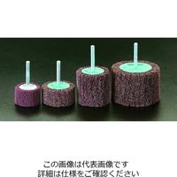 エスコ 75x50mm/6mm軸 フィニシングホイール(粗目) EA819AV-75A 1セット(3本)（直送品）