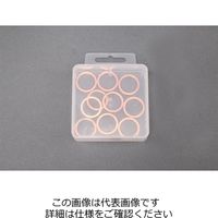 エスコ 16x20x1.5mm 銅パッキン (10個) EA949YT-16 1セット(100個:10個×10箱)（直送品）