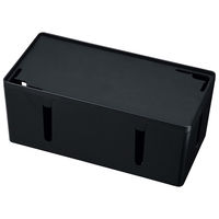 サンワサプライ ケーブル&タップ収納ボックス CB-BOXP2BKN2 1個