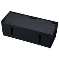 サンワサプライ　ケーブル＆タップ収納ボックス　CB-BOXP3BKN2　（直送品）