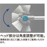 山崎産業 HPニューデッキブラシ R CL679-000U-MB-R 1セット(2本)