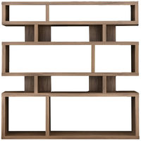 佐藤産業 ライクシェルフ（タイプTK） 幅1200×高さ1200mm ライトブラウン LK120-120TK_LBR 1台　（直送品）