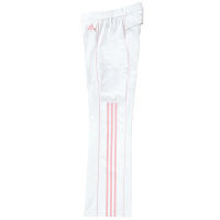 adidas レディスパンツ ホワイト+ピンク OT SMS403-10 LL 1枚　スクラブ（直送品）