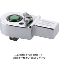 エスコ 3/8”DR ラチェットヘッド(9x12mmジョイント用) EA723SB-31 1個（直送品）