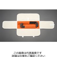 エスコ 5本組 [Hexagon]キーレンチ EA683AG 1セット（直送品）