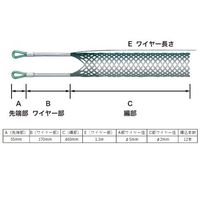 エスコ 25ー35mm ケーブルグリップ(中間型) EA626J-21 1本（直送品）