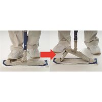 エスコ 1110ー1800mm 伸縮ダスターモップ(赤) EA928AB-580A 1セット（直送品）