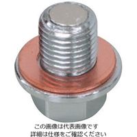 エスコ（esco） M12-P1.25 ドレンプラグ 1セット（3個） EA949WZ-101（直送品）
