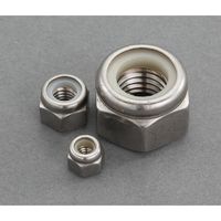 エスコ M3ーM12 ゆるみ止めナットセット(ステンレス) EA949GM-100 1セット（直送品）