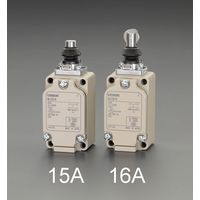 エスコ リミットスイッチ(トップローラ・プランジャ形) EA940DK-16A 1個（直送品）