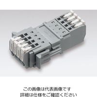 エスコ DC300V/5A スクリューレス端子台(4P) EA940DM-74A 1セット(4個)（直送品）