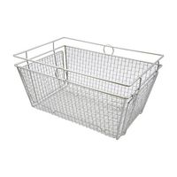 エスコ 340x260x160mm 洗浄かご(ステンレス製) EA992CV-42 1個（直送品）