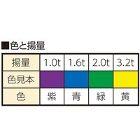 エスコ 52mmx 1.5m/2.0ton ベルトスリング(防水型) EA981DS-1.5 1本（直送品）