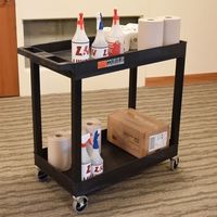 エスコ 895x457x870mm ツールワゴン(樹脂製) EA956AH-12 1台（直送品）