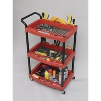 エスコ 650x410x975mm ツールワゴン EA956AL-1A 1台（直送品）